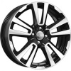КиК  КС874  6,5\R17 4*100 ET43 d60,1  алмаз чёрный